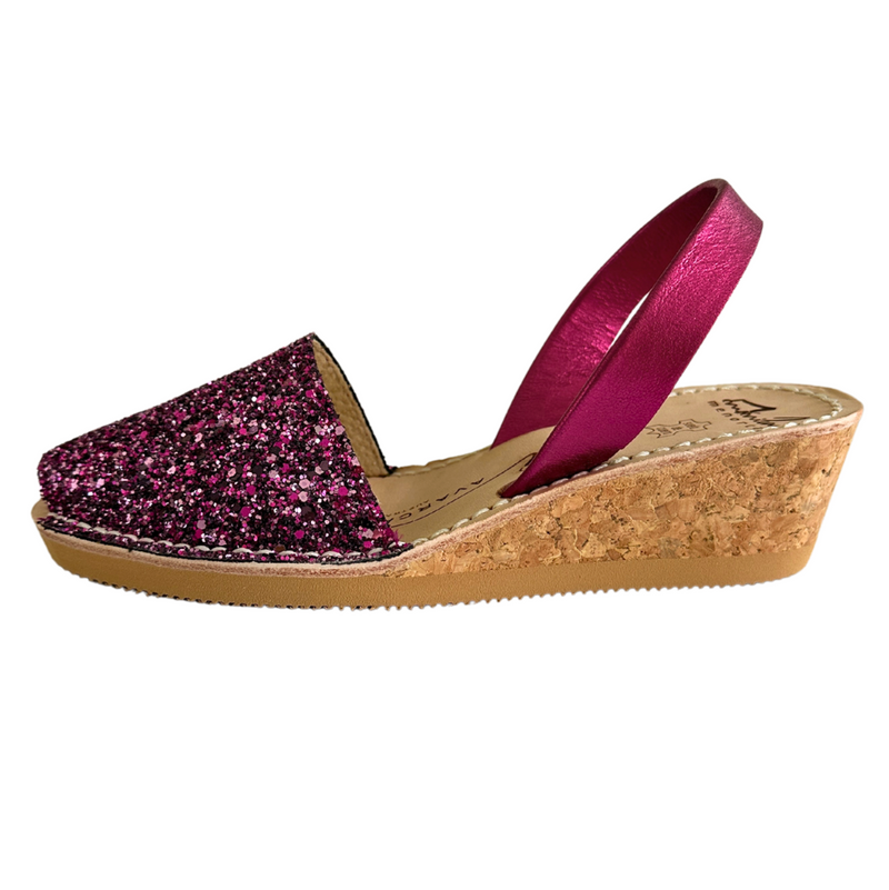 Tourmaline Glitter Wedge